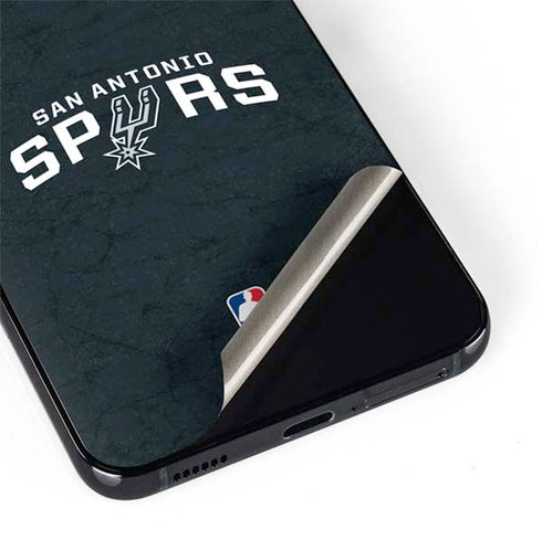 NBA San Antonio Spurs Distressed Galaxy S22 Plus Skin
